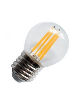 BOMBILLA LED FILAMENTO E27 G45 4W 3000K