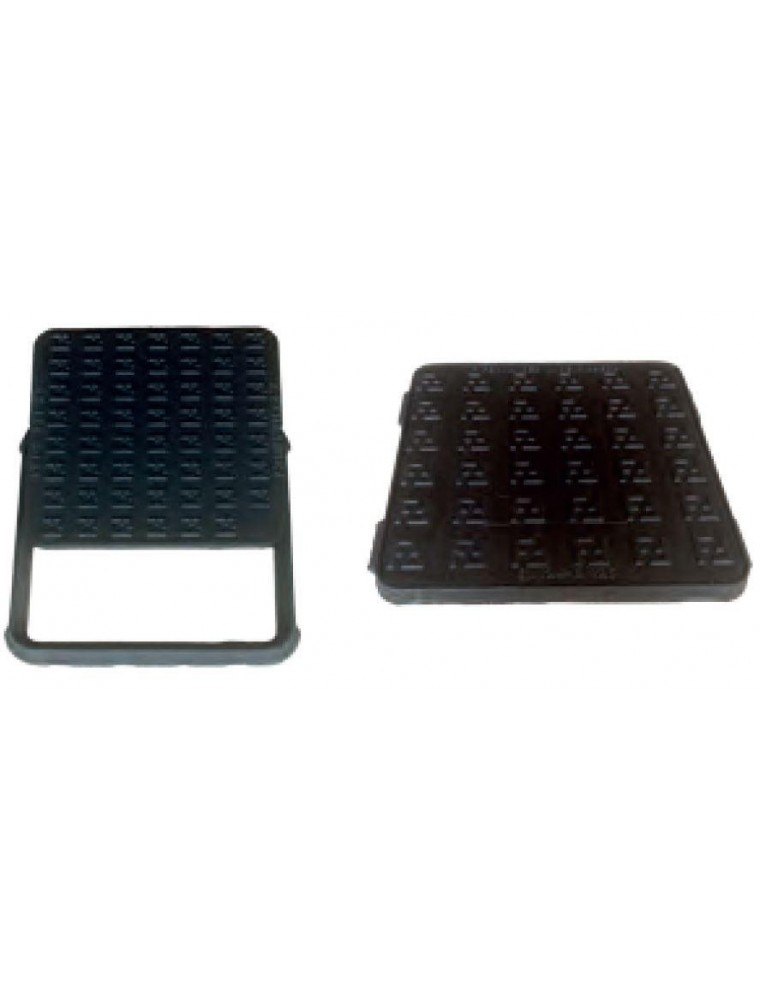 TAPADERAS HIDR  FUND DUCT  40X40X3cm - B125