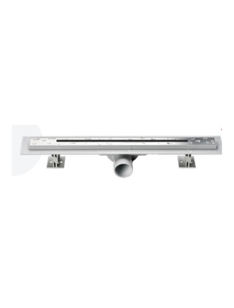 CANAL PARA DUCHA 50 cm REJILLA LINEA INOX  EASY 