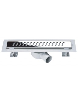 CANAL PARA DUCHA 40 cm REJILLA INOX  UPDRAIN 