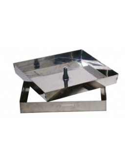 REGISTRO INOX  H 5 43X43cm