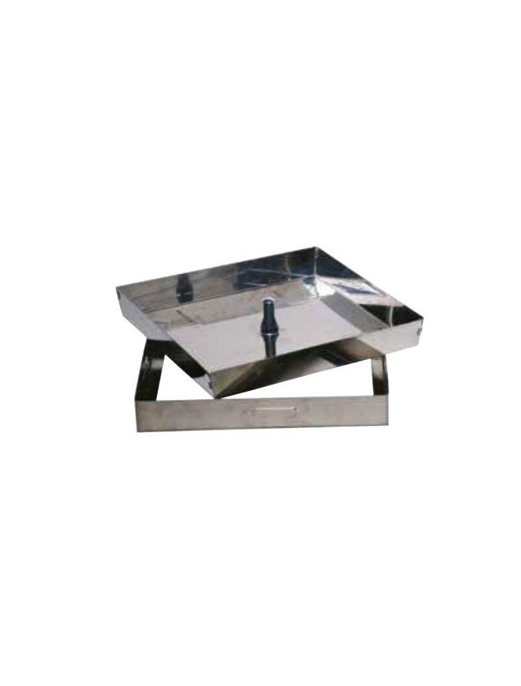 REGISTRO INOX  H 5 43X43cm