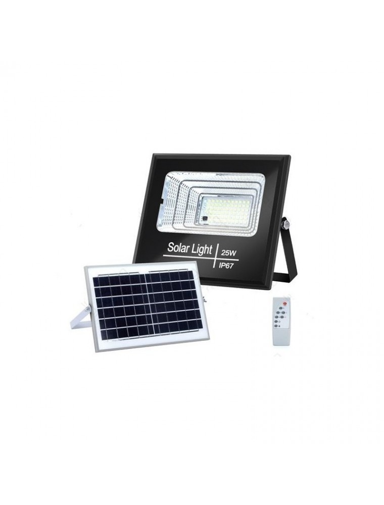 Foco Solar 300W con Sensor de Movimiento IP67 6500-7000K - MVC